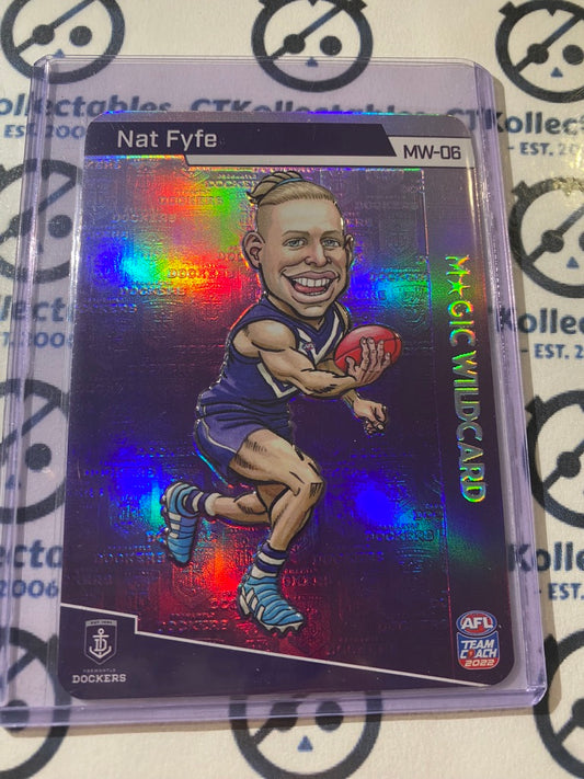 2022 AFL Teamcoach Nat Fyfe Magic Wildcard MW-06 Dockers