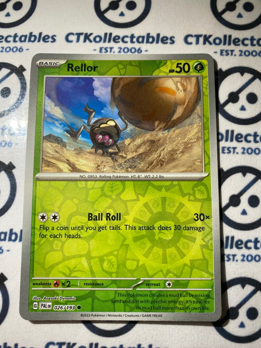 Rellor Reverse Holo #026/193 2023 Paldea Evolved Pokemon Card