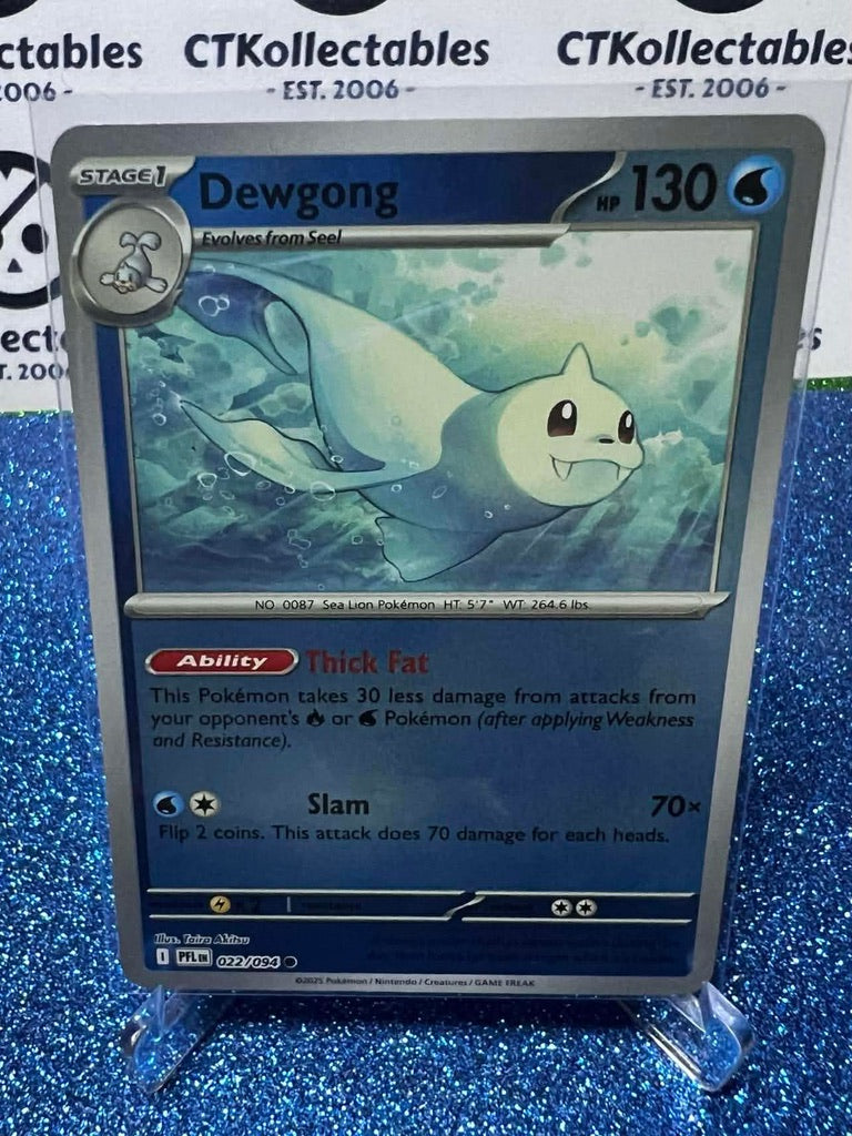 Dewgong Reverse Holo #022/094 Phantasmal Flames Pokemon