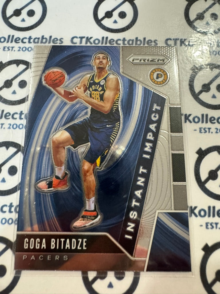 2019-20 NBA Panini Prizm Goga Bitadze Instant Impact #23 Pacers