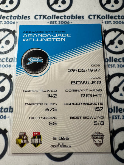 2025/26 CA Cricket Traders Amanda-Jade- Wellington Silver Parallel #S066