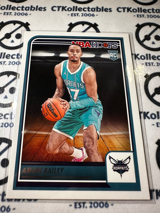 2023-24 NBA Panini Hoops Amari Bailey Rookie Card #267 Hornets