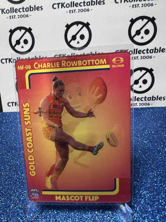 2025 AFLW TEAMCOACH CHARLIE ROWBOTTOM MASCOT FLIP #MF-08 SUNS
