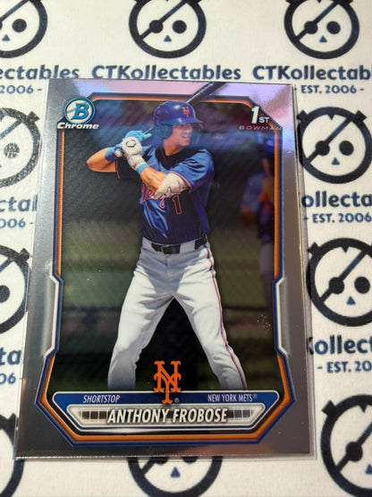 2026 Bowman Chrome Prospects BCP-85 Anthony Frobose New York Mets