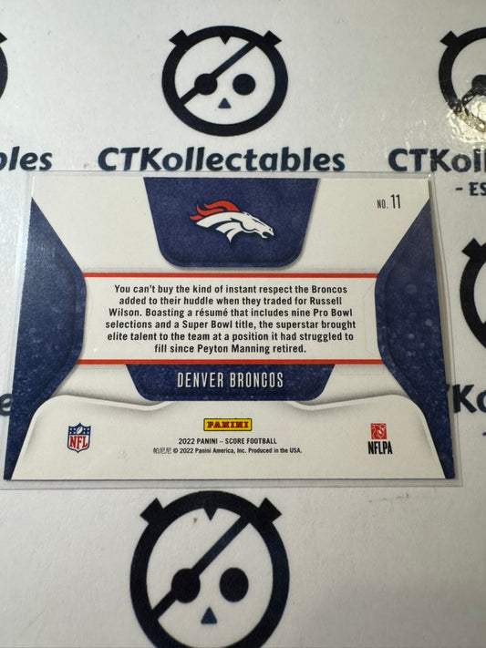 2022 NFL Score Huddle Up #11 Denver Broncos