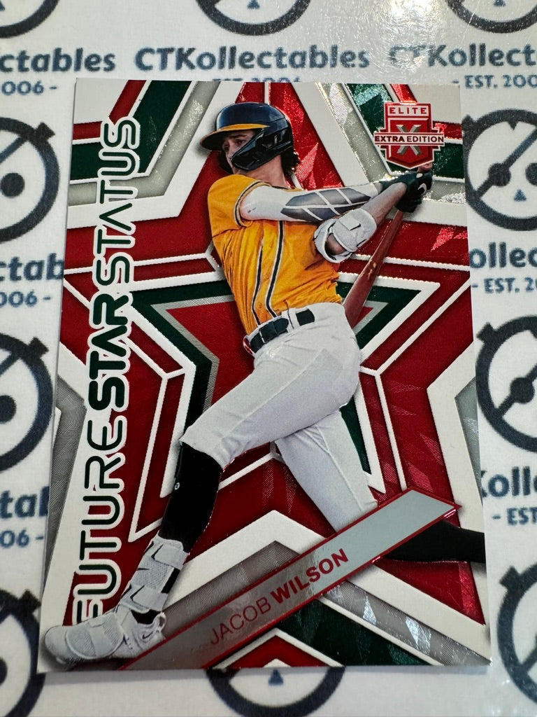 2023 Panini Baseball Elite Extra Jacob Wilson Future Star Status #FS-10