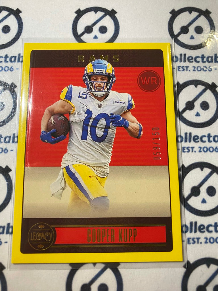 2023 NFL Panini Legacy Cooper Kupp Yellow #059/150 Rams