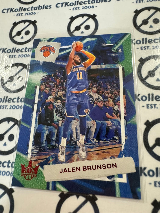 2022-23 NBA Panini Court Kings Ruby Jalen Brunson #052/149 Knicks