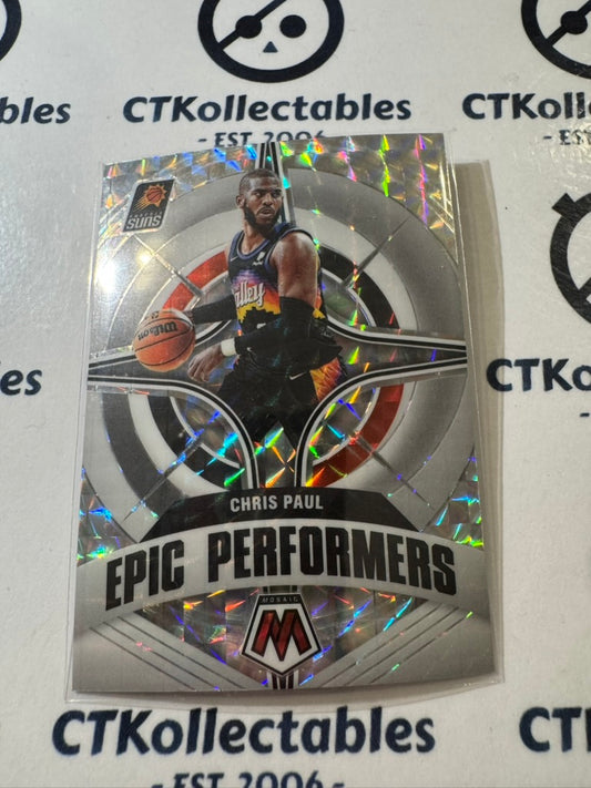 2021-22 Panini Nba Mosaic Chris Paul Epic Performers Mosaic Prizm #17 Suns