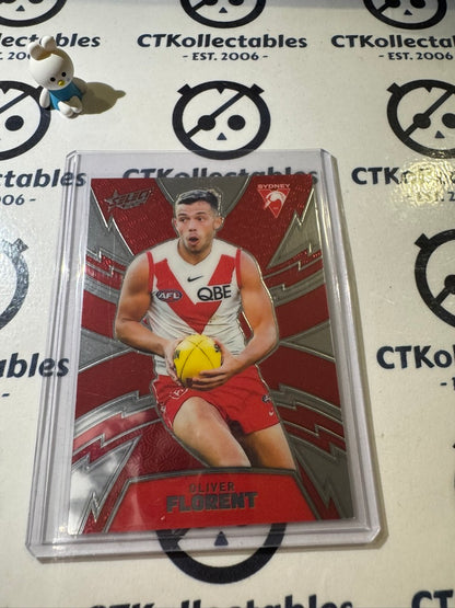 2024 AFL Footy Stars Luminous Lightning Oliver Florent #443/599 Swans