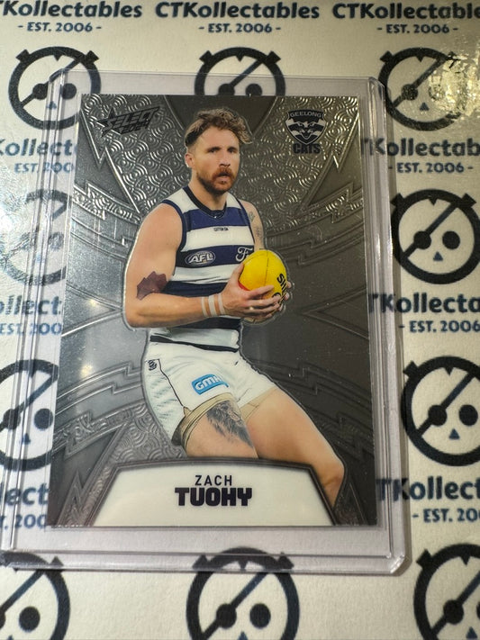 2024 AFL Footy Stars THUNDERBOLT Refractor Zach Tuohy #132/299 Cats