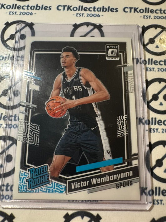 2023-24 NBA Optic Victor Wembanyama rookie card RC #225 Spurs