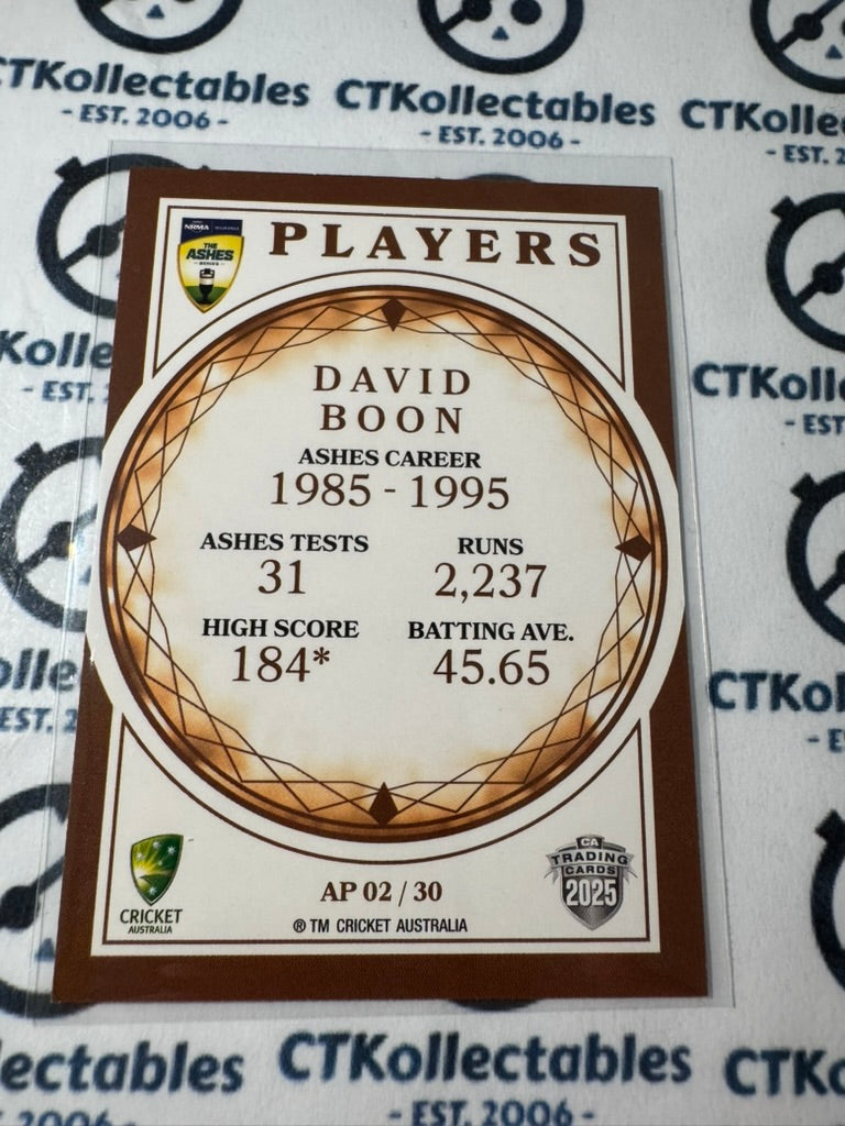 2025/26 CA Cricket Traders The Ashes Players David Boon AP02/30