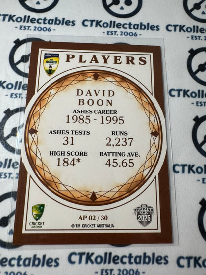 2025/26 CA Cricket Traders The Ashes Players David Boon AP02/30