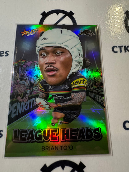 2026 Select NRL League Heroes League Heads #LH95 Brian To'o Panthers
