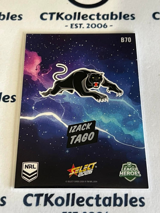 2026 Select NRL League Heroes BANG #B70 Izack Tago Panthers
