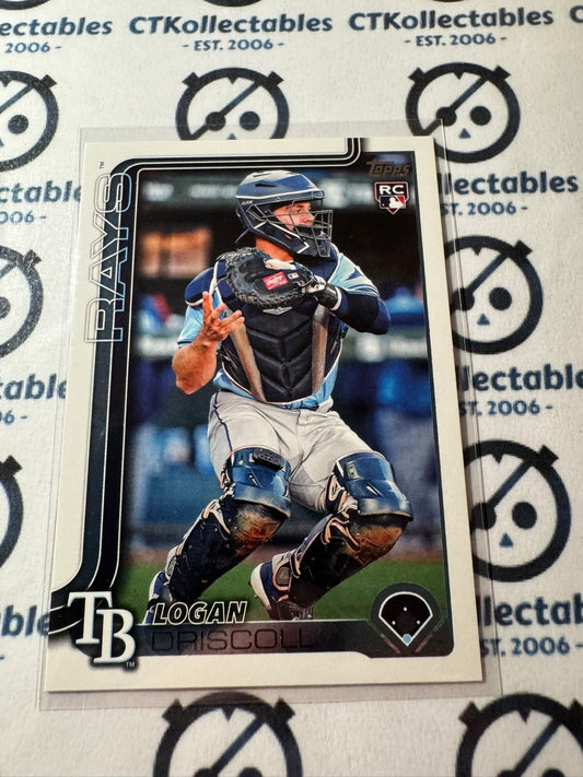 2025 Topps Series 2 Baseball Logan Driscoll rookie RC #404 Rays