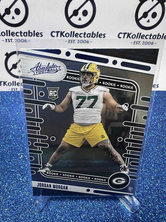 2024 NFL Panini Absolute Rookie RC #125 Jordan Morgan Green Bay Packers
