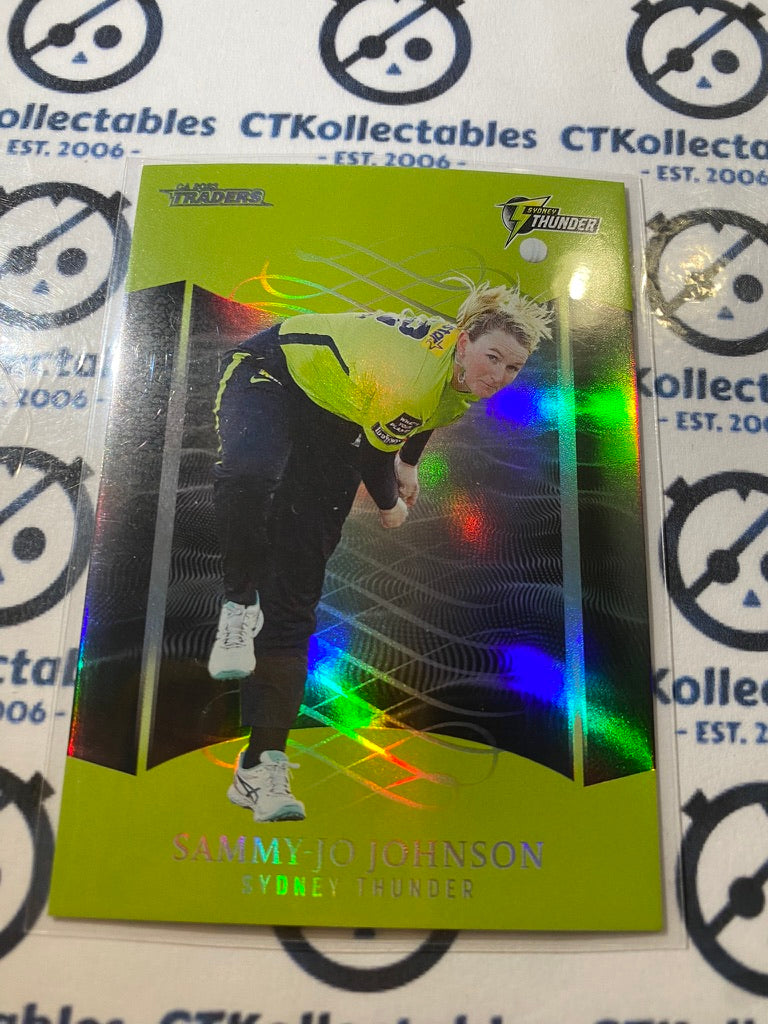 2023/2024 TLA Cricket Traders Silver Parallel Sammy-Jo Johnson #P148