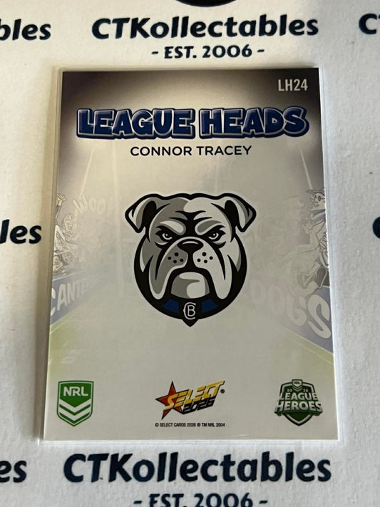 2026 Select NRL League Heroes League Heads #LH24 Connor Tracey Bulldogs