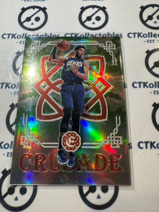 2016-17 NBA Excalibur Crusade Marquese Chriss Camo Prizm #99 Suns