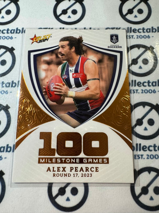 2024 AFL Footy Stars Milestone 100 Games - MG36 Alex Pearce Dockers