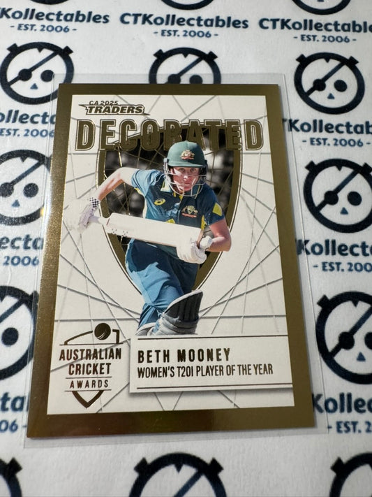 2025/26 CA Cricket Traders Beth Mooney DECORATED D06/30