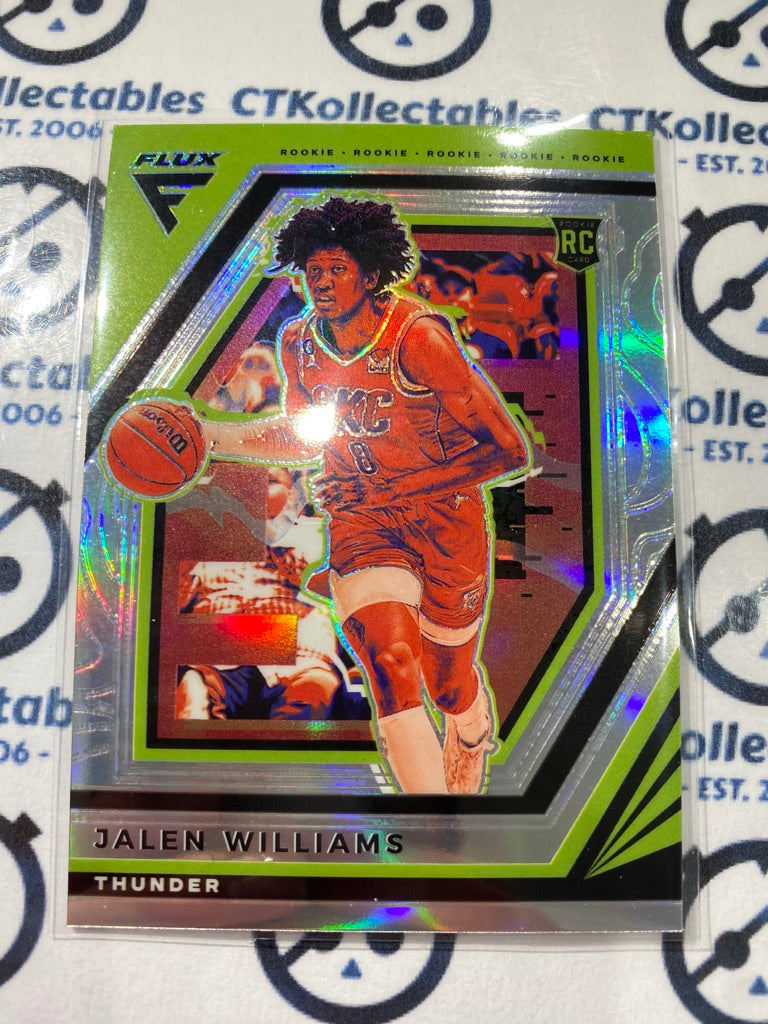 2022-23 NBA Panini FLUX Silver Prizm Jalen Williams #224 OKC