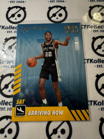 2022/23 Panini NBA Hoops Malaki Branham Arriving Now #20 Spurs