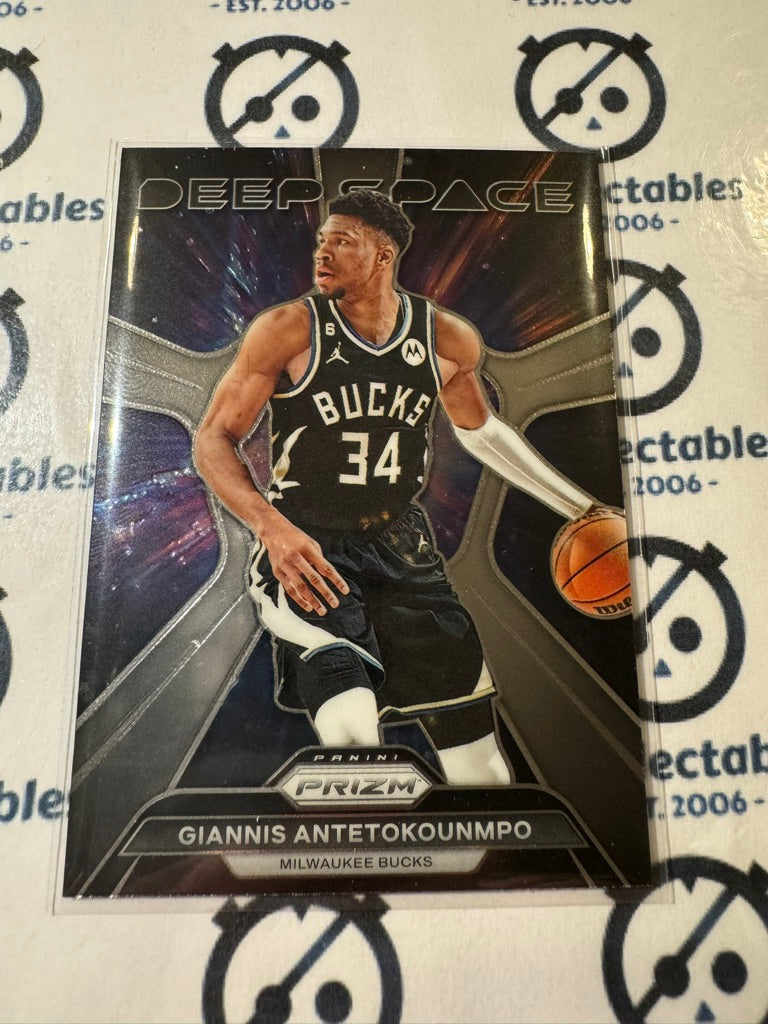 2023-24 NBA Prizm Gianni Antetokounmpo Deep Space #9 Bucks