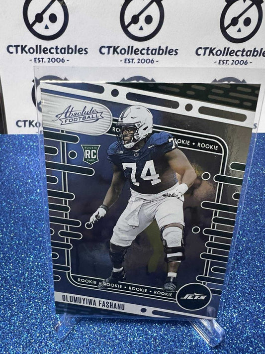 2024 NFL Panini Absolute Rookie RC #111 Olumuyiwa Fashanu New York Jets