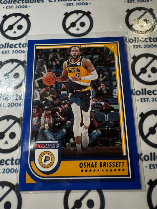 2022/23 Panini NBA Hoops Oshae Brissett Blue #57 Pacers