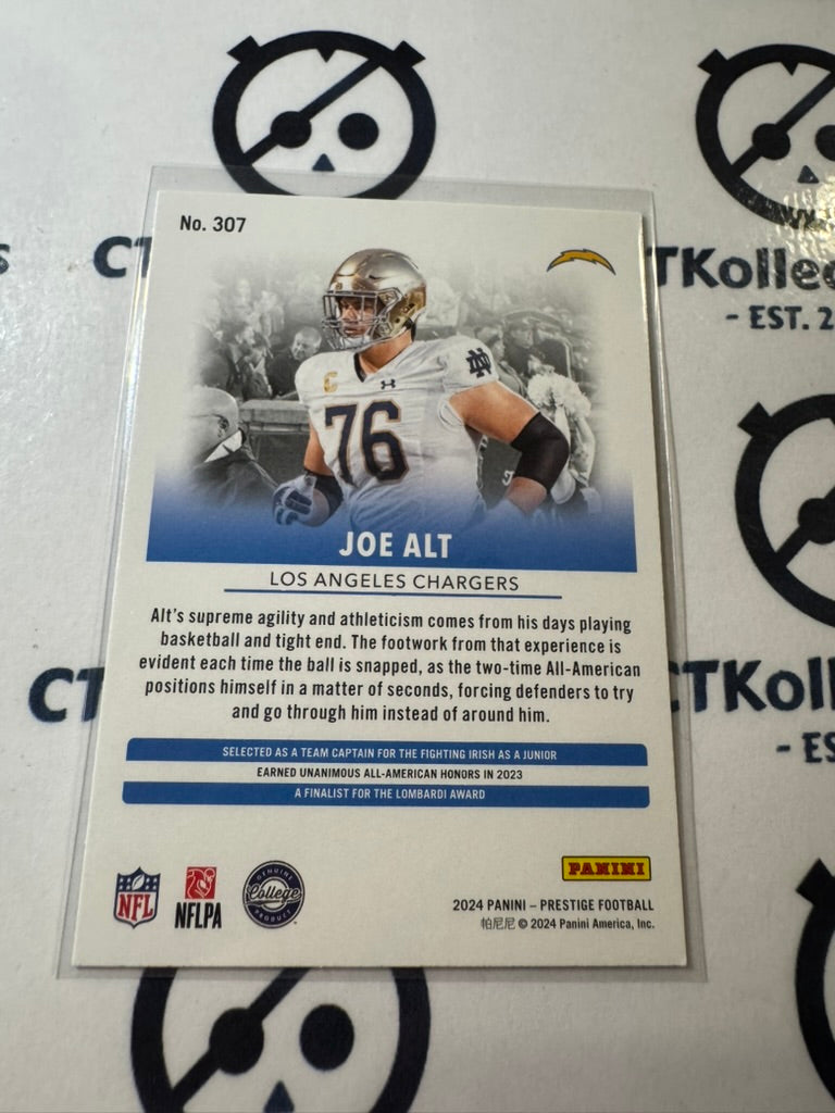 2024 NFL Prestige Rookie Card #307 Joe Alt Los Angeles Chargers