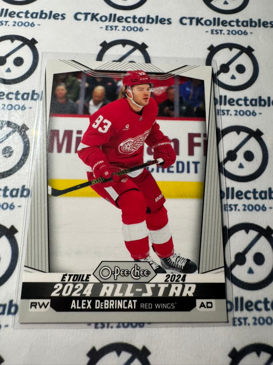 2024-25 O-Pee-Chee Hockey ALL STAR #527 Alex DeBrincat Detroit Red Wings