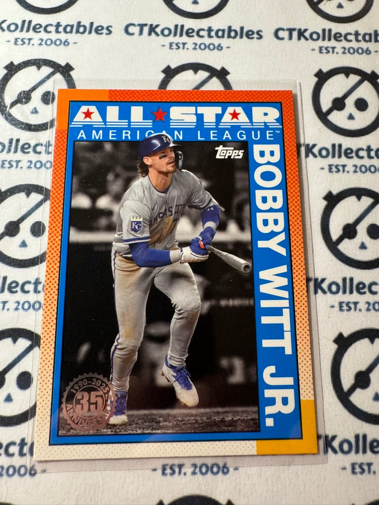 2025 Topps Series 2 Baseball Bobby Witt Jr. 35th Anniversary #90AS-50 Royals