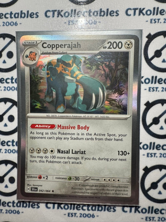 Copperajah Holo Rare #042/064 2024 Shrouded Fable Pokemon TCG