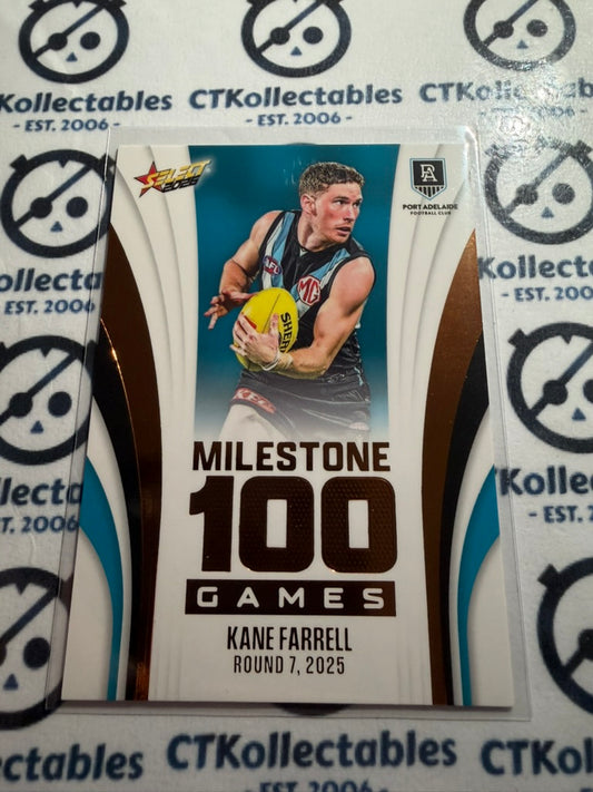2026 Select AFL Footy Stars Milestone MG71 Kane Farrell Power