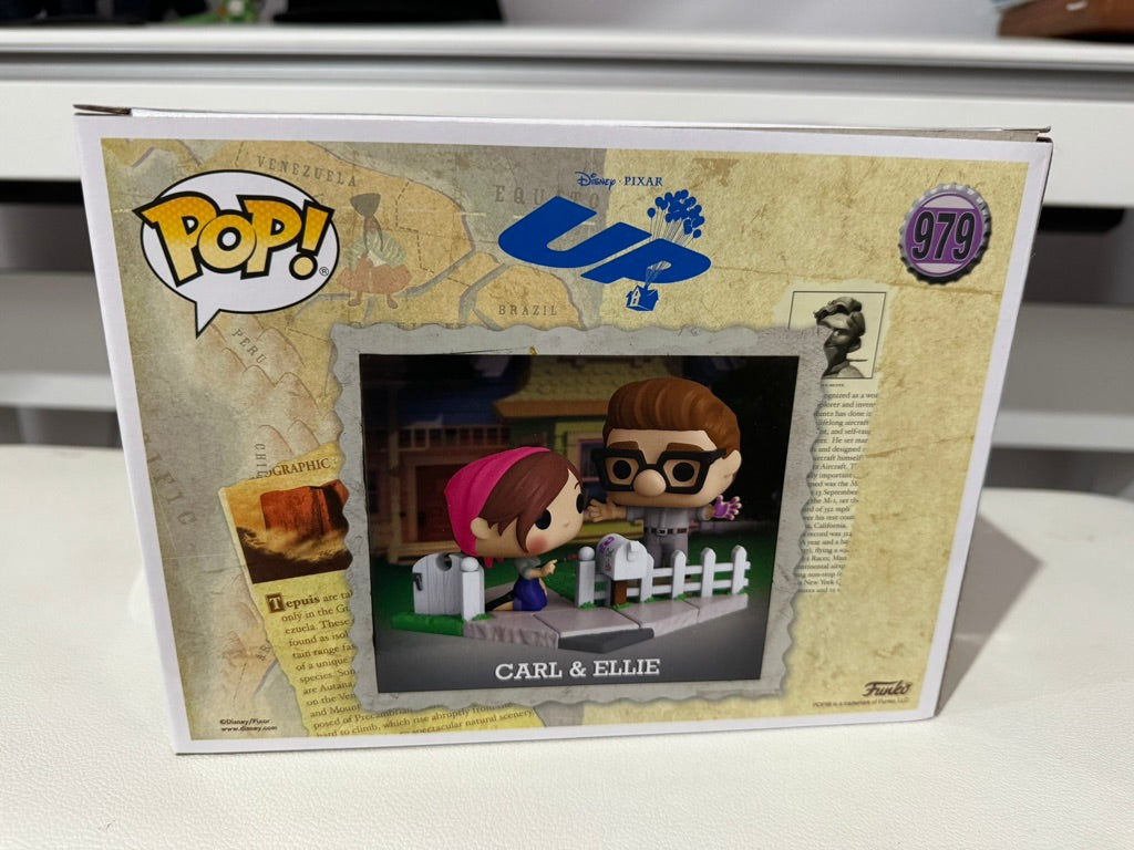 Funko Pop! Up Carl & Ellie Movie Moments NYCC Exclusive Pop! Vinyl Figure #979