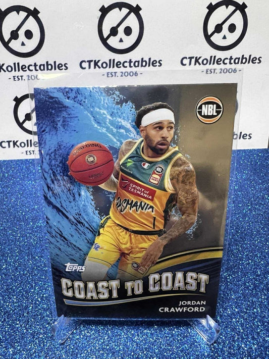 2023-24 Topps Chrome NBL Coast to Coast #CC-27 Jordan Crawford JackJumpers