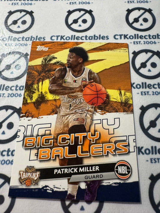 2023-24 Topps NBL Patrick Miller Big City Ballers #BCB-6 Taipans