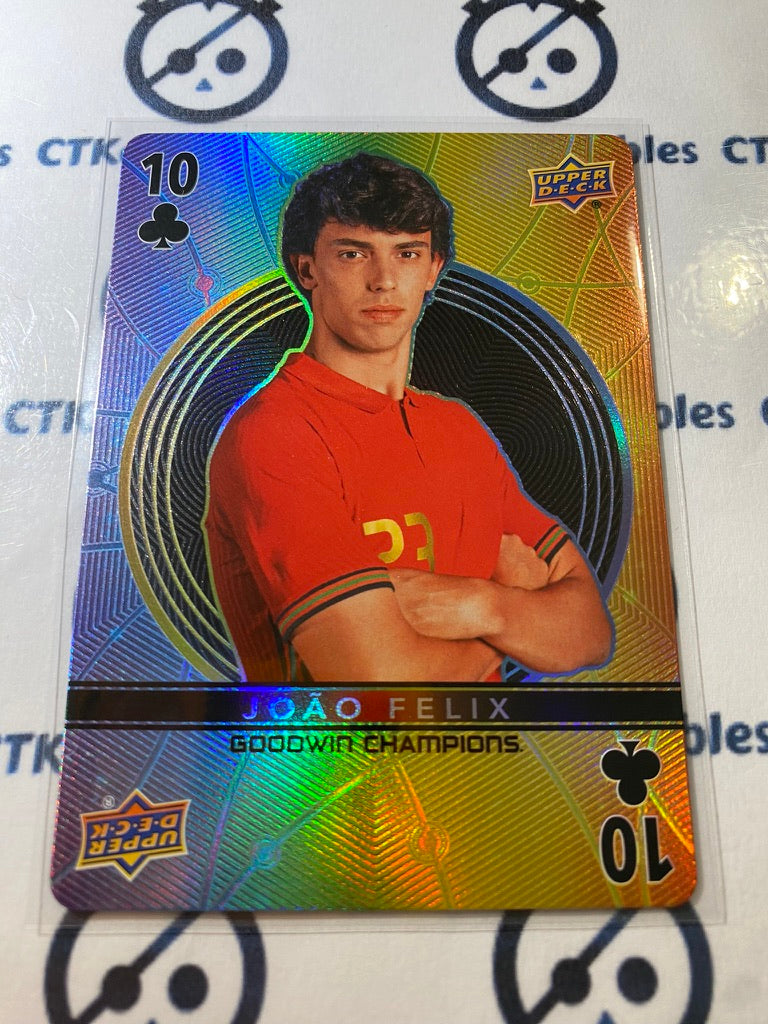 2022 Upper Deck Goodwin Champions Joao Felix Playing Card- 10- Clubs