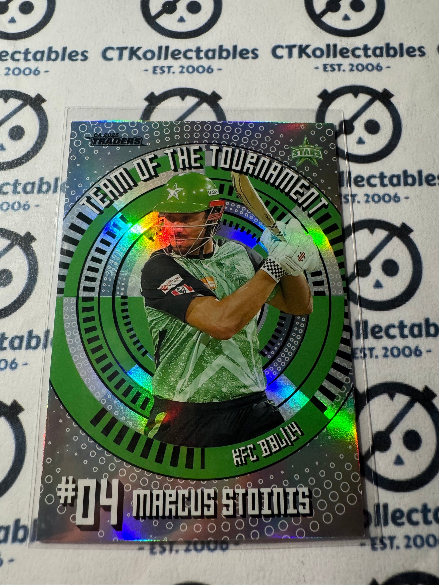 2025/26 CA Cricket Traders Marcus Stonis Team of the tournament TT16/24