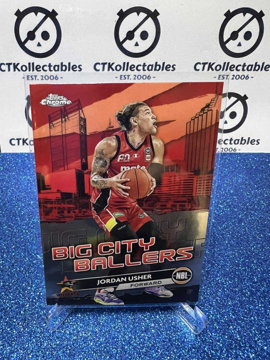 2023-24 Topps Chrome NBL Will Jordan Usher Big City Ballers #BCB-18 Wildcats