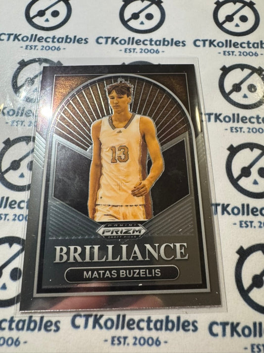 2023 NBA Panini Prizm Draft Picks Matas Buzelis Brilliance #20