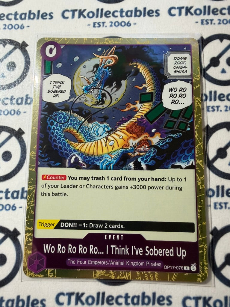 Wo Ro Ro R FOIL OP17-076 One Piece The World's Strongest Warriors ENG