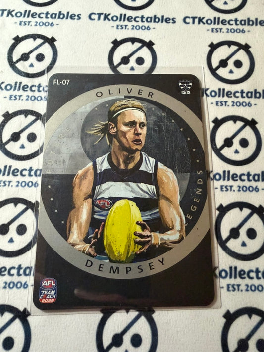 2026 Teamcoach AFL Future Legends Oliver Dempsey FL-07 Cats