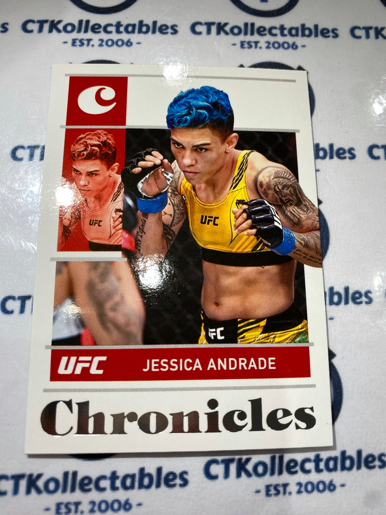 2022 UFC Panini Chronicles Base Bronze #45 Jessica Andrade - Flyweight