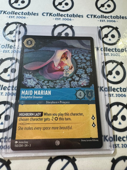 2024 Disney Lorcana Cold-Foil #150/204 Maid Marian – Into The Inklands