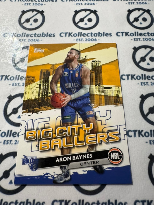2023-24 Topps NBL Aron Baynes Big City Ballers #BCB-3 Bullets