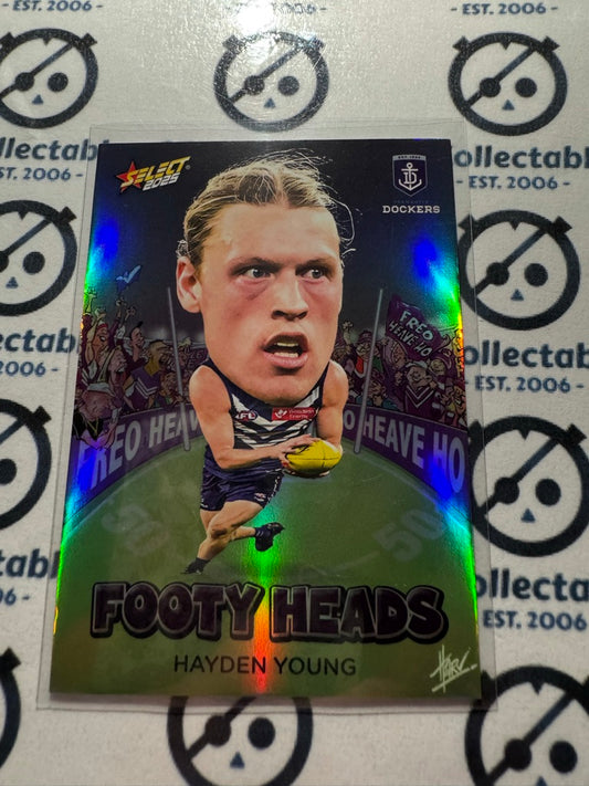 2025 AFL Footy Stars Footy Heads Hayden Young FH36 Dockers